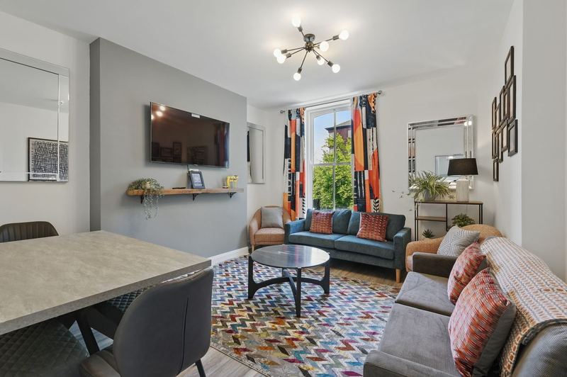 Inside Spacious Victorian Flat with 2x Allocated Parking